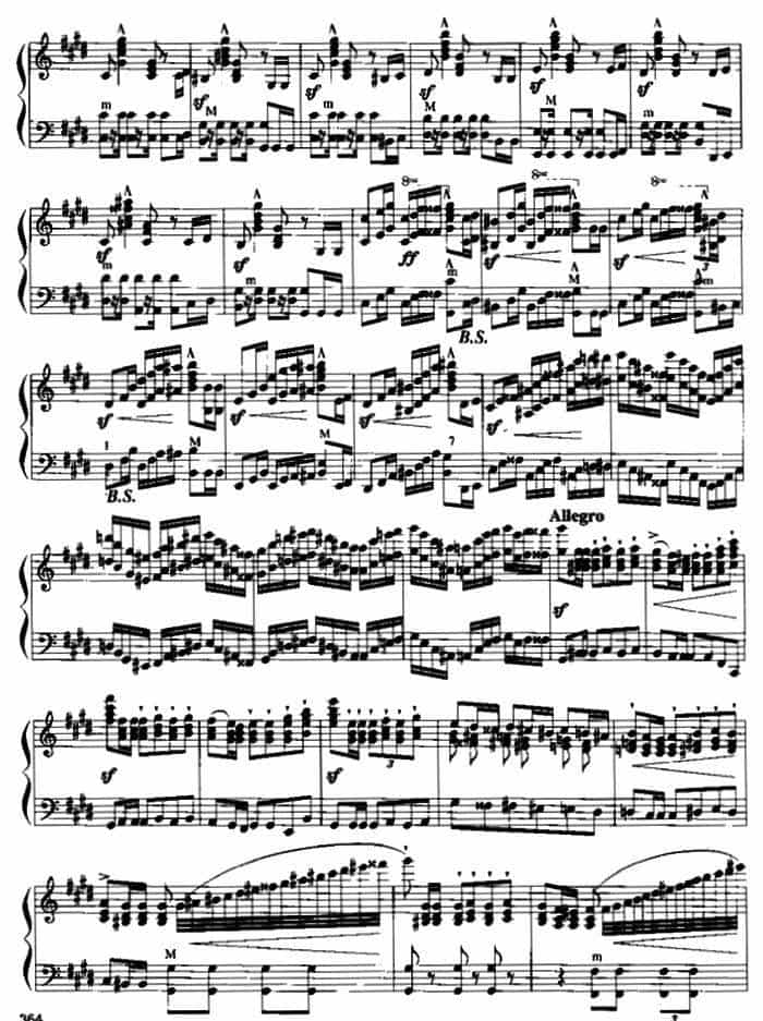 西班牙狂想曲 手风琴乐谱_第6张