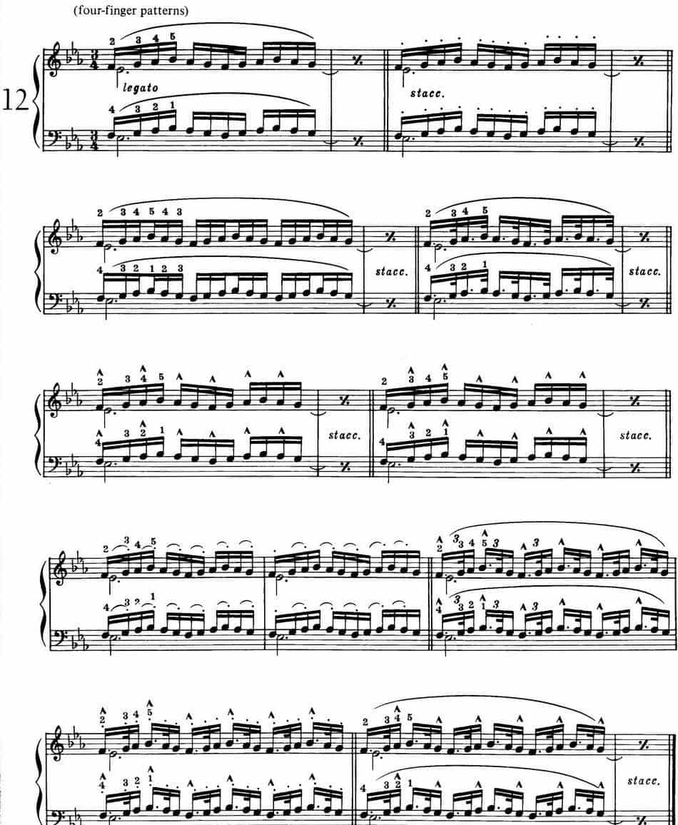 Technical Exercises S.146（李斯特钢琴技巧练习 BOOKⅠ） 钢琴乐谱_第9张