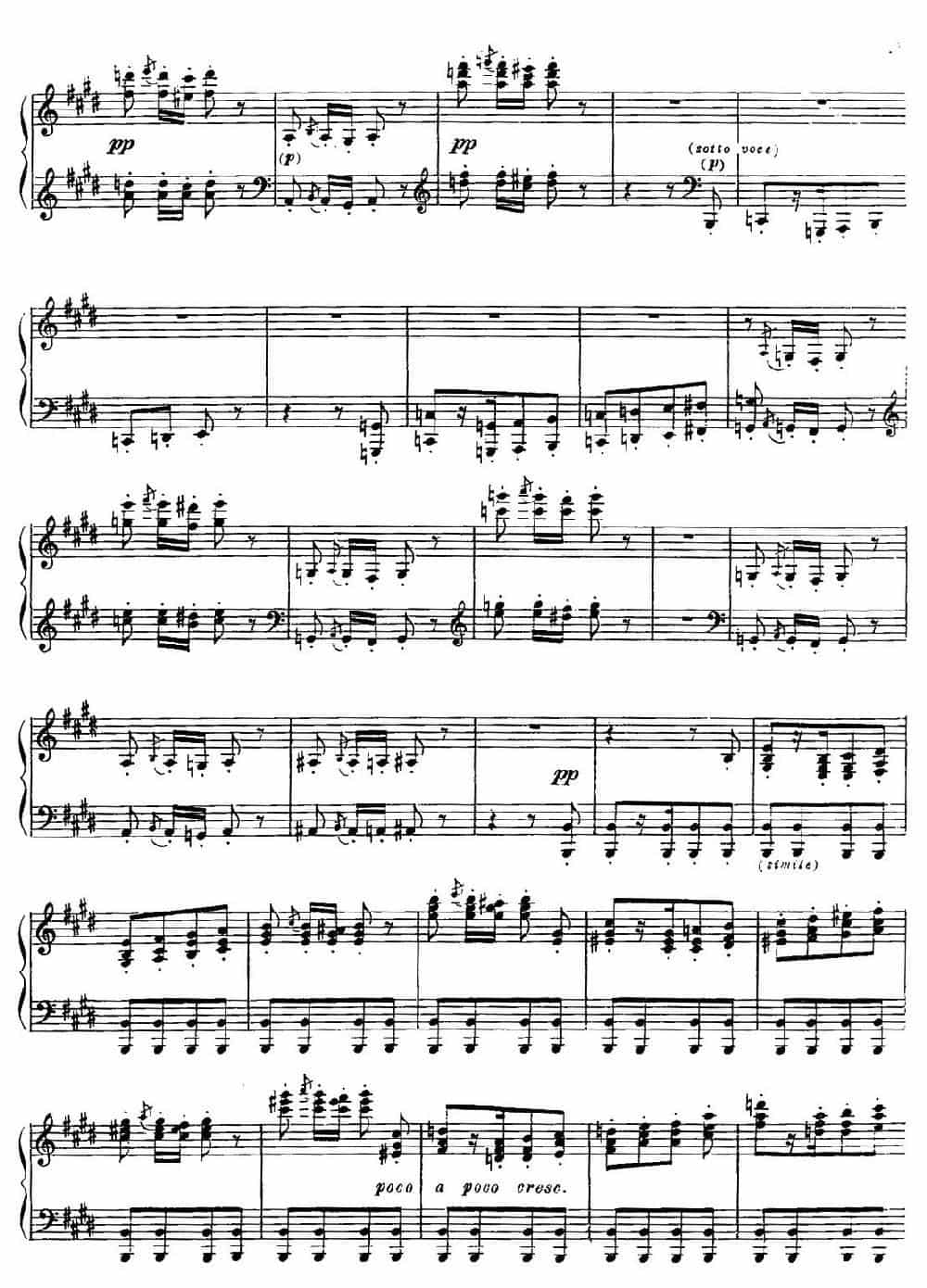 19 Rhapsodies Hongroises S.244  No.1（19首匈牙利狂想曲·第1首） 钢琴乐谱_第11张