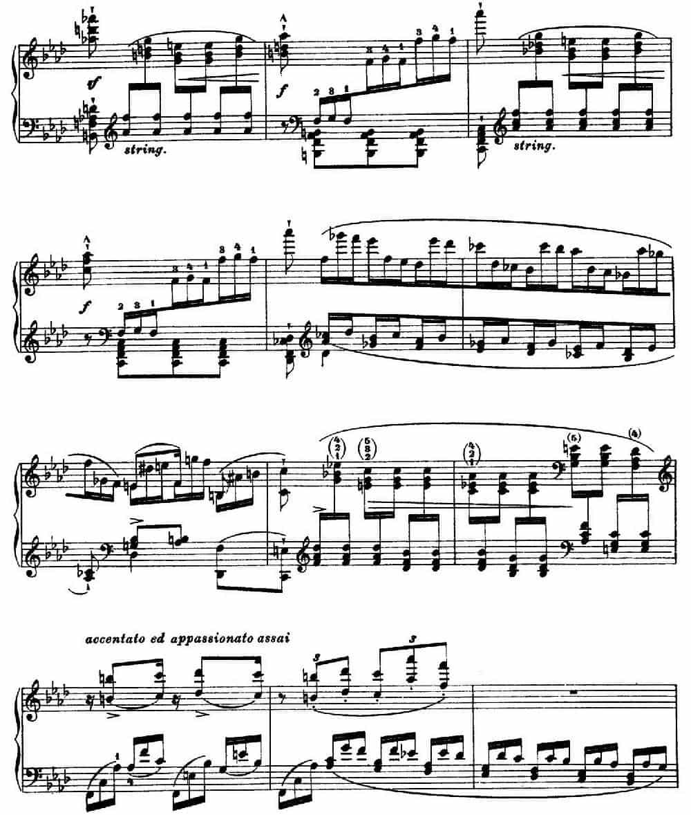 12 Etudes d'execution Transcendante S.139(12首超技练习曲·10) 钢琴乐谱_第2张