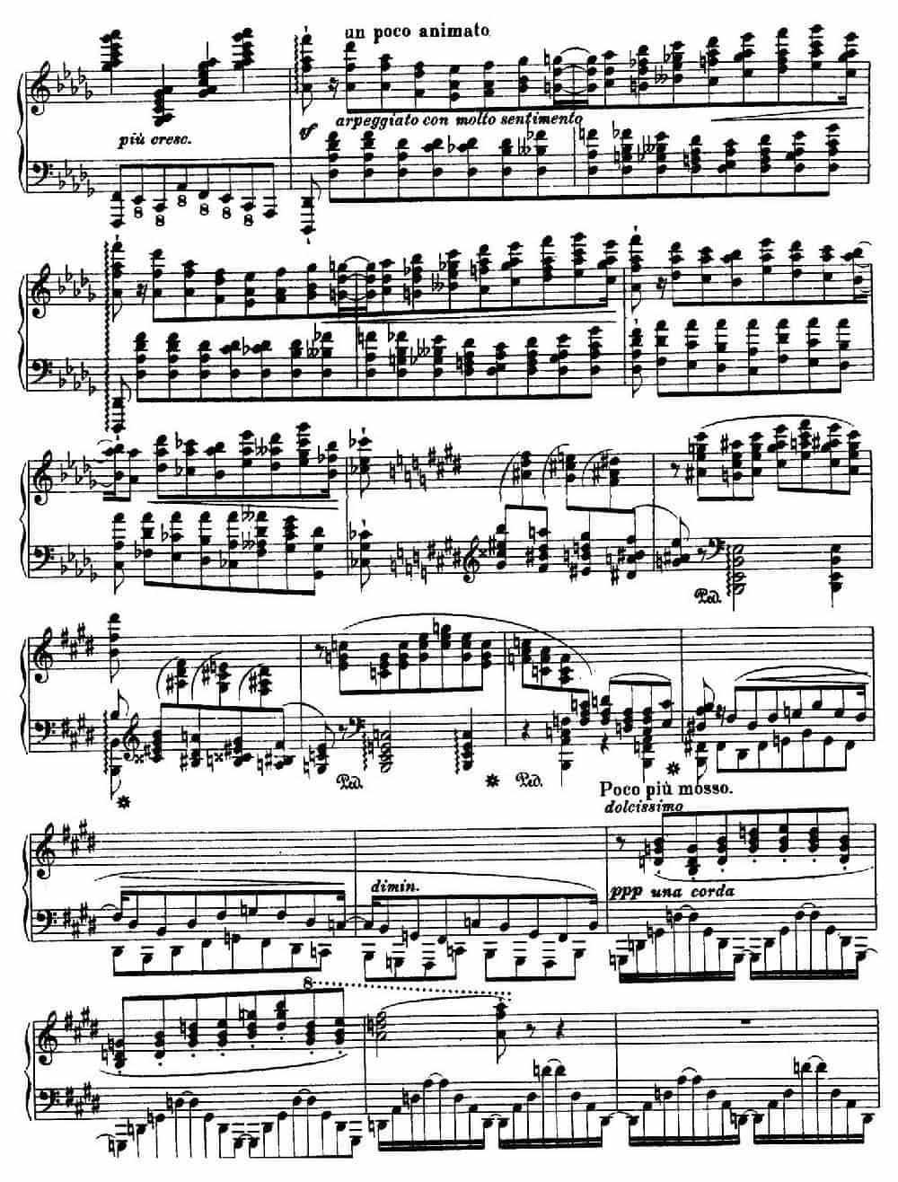 12 Etudes d'execution Transcendante S.139（12首超技练习曲·11） 钢琴乐谱_第2张
