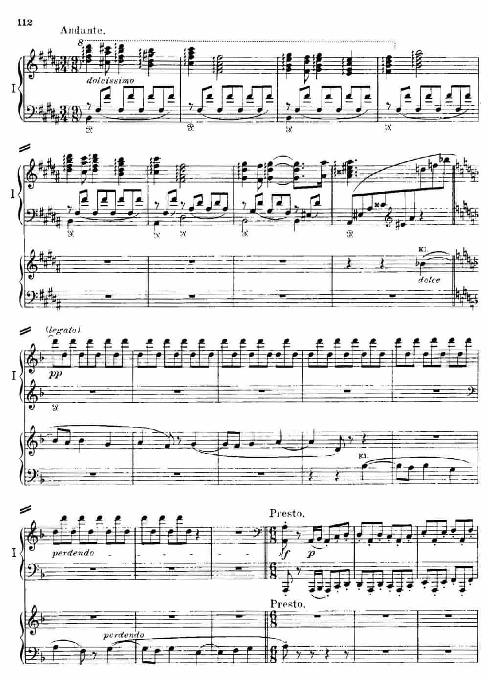Danse Macabre.（双钢琴） 钢琴乐谱_第11张