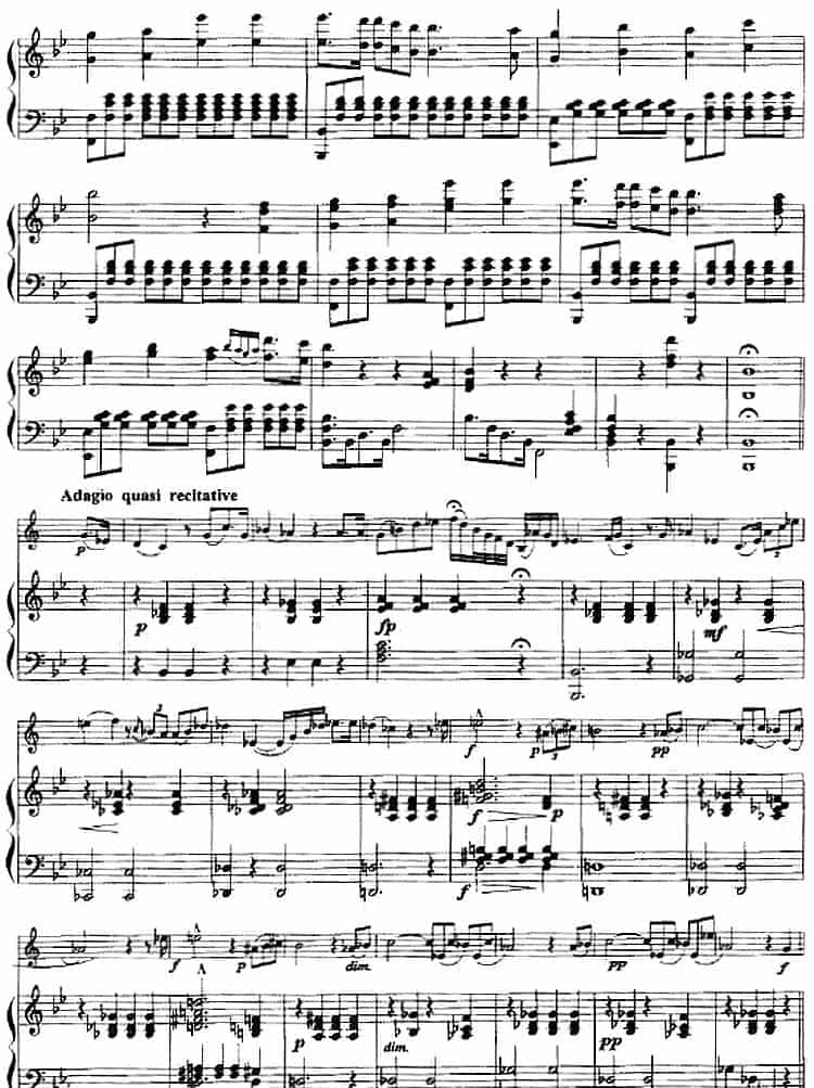 爱之梦幻想曲（小号+钢琴伴奏） 铜管乐器谱_第5张