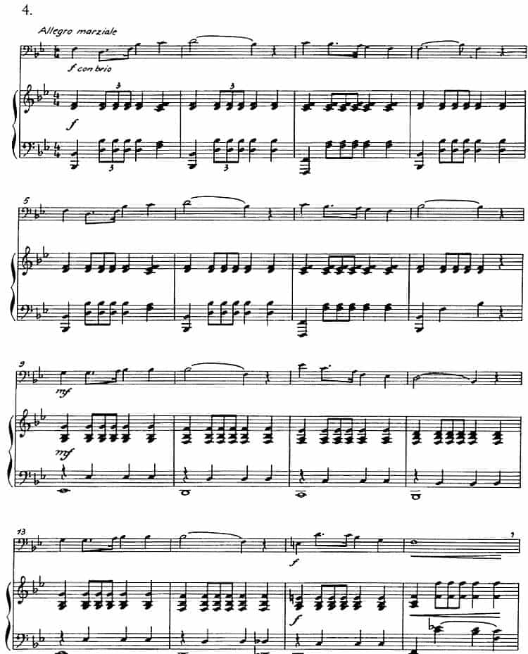 根据朱塞佩·孔科涅作品改编的四首旋律练习曲（长号+钢琴伴奏） 铜管乐器谱_第6张
