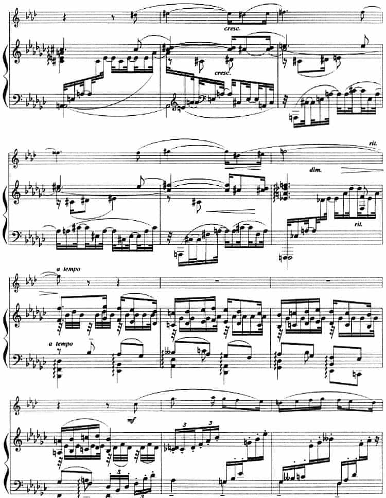 协奏曲（小号+钢琴伴奏） 铜管乐器谱_第4张