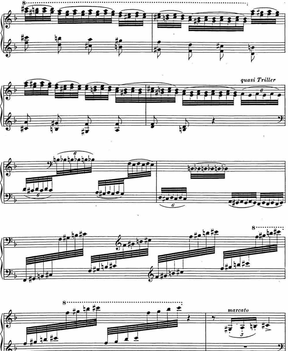 李斯特 匈牙利狂想曲CD Hungarian Rhapsodies S.244 No.19 钢琴乐谱_第7张