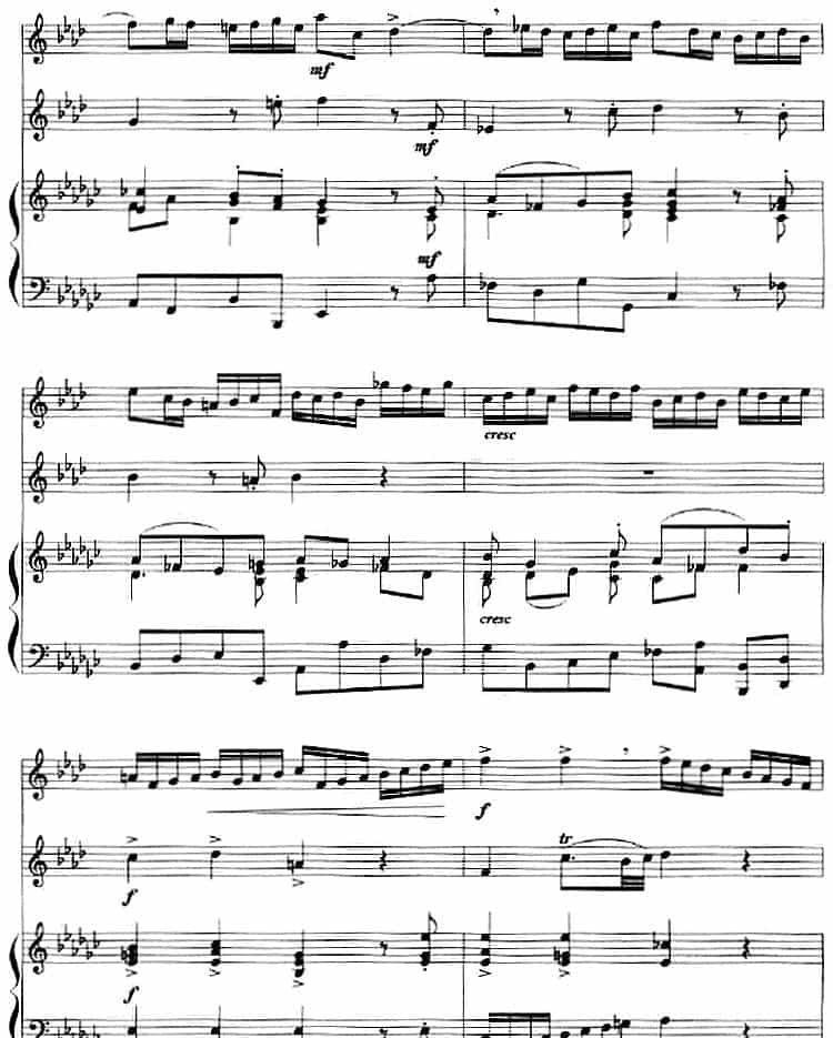 二重奏鸣曲（小号+钢琴伴奏） 铜管乐器谱_第11张