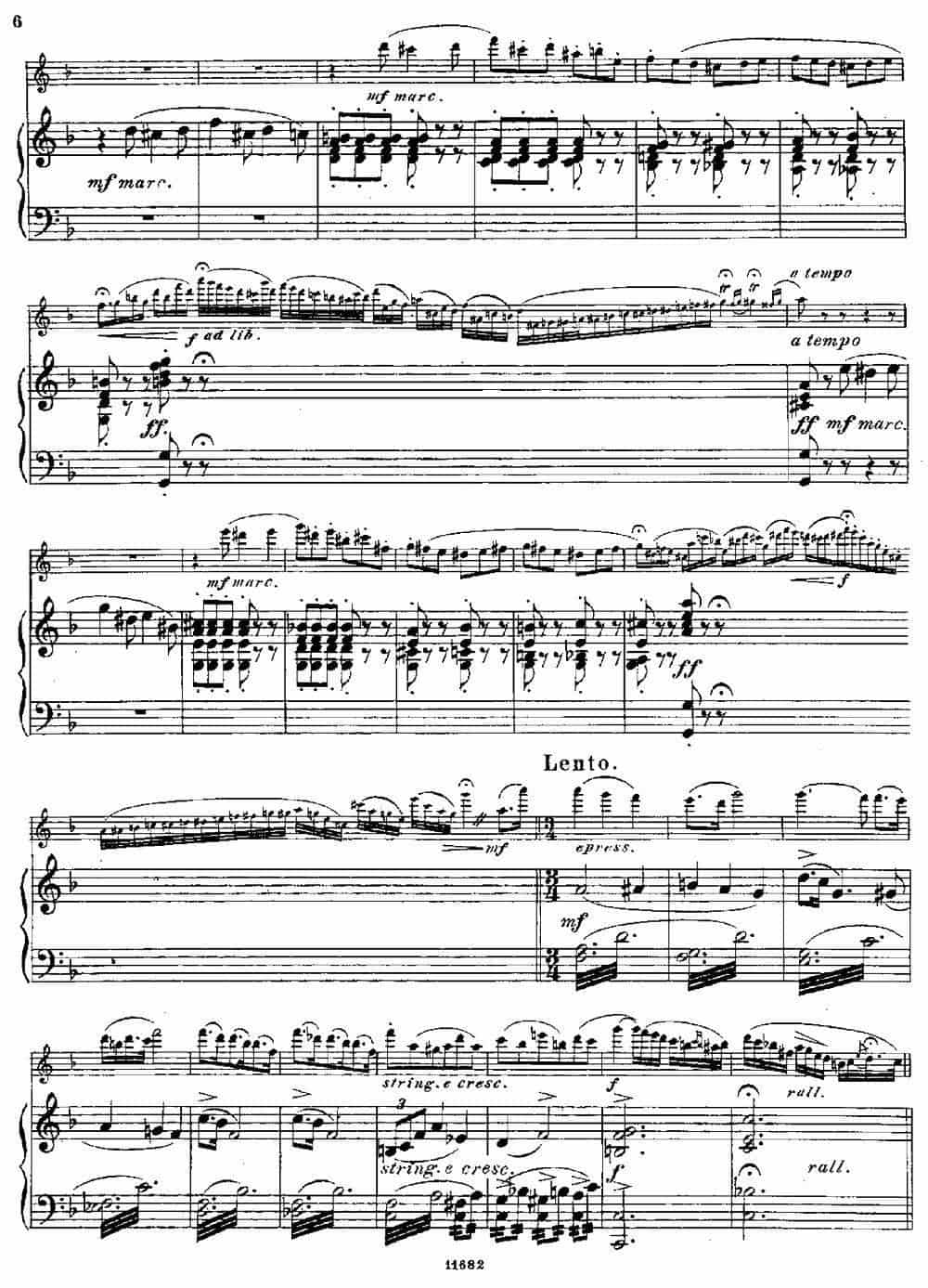 Fantaisies nationales. Italien. （Op.59 No.5）（长笛+钢琴伴奏） 长笛乐谱_第5张