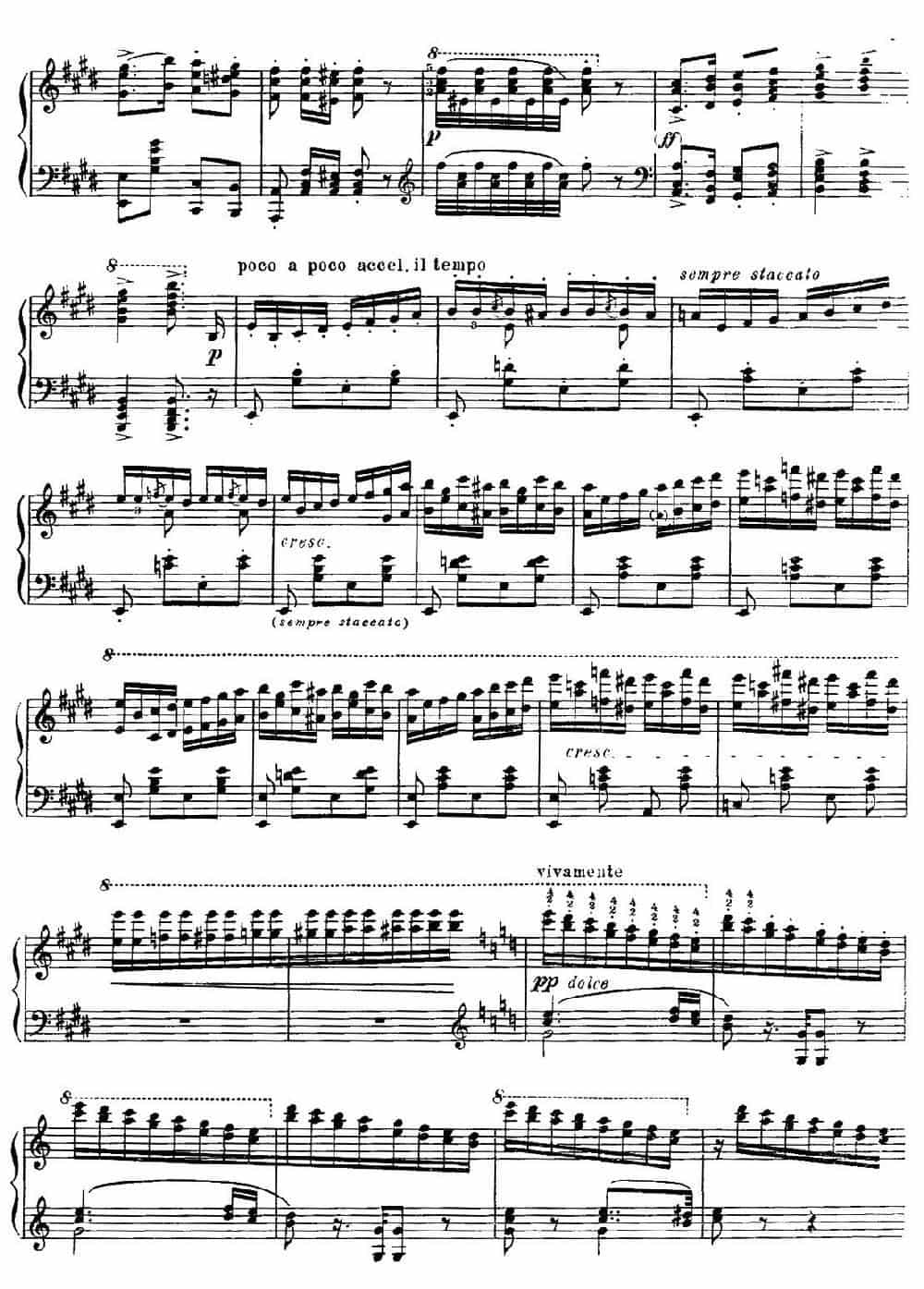 19 Rhapsodies Hongroises S.244  No.1（19首匈牙利狂想曲·第1首） 钢琴乐谱_第13张