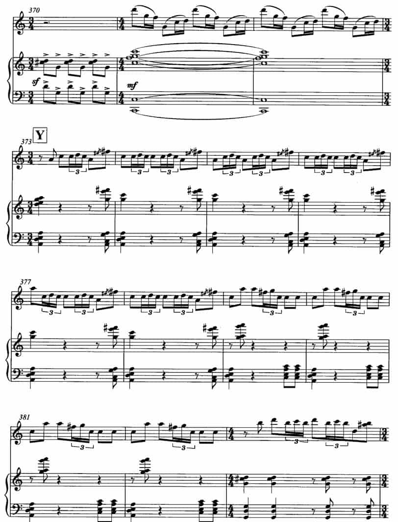 飞歌（笛子协奏曲+钢琴伴奏)P21—3） 笛箫乐谱_第7张