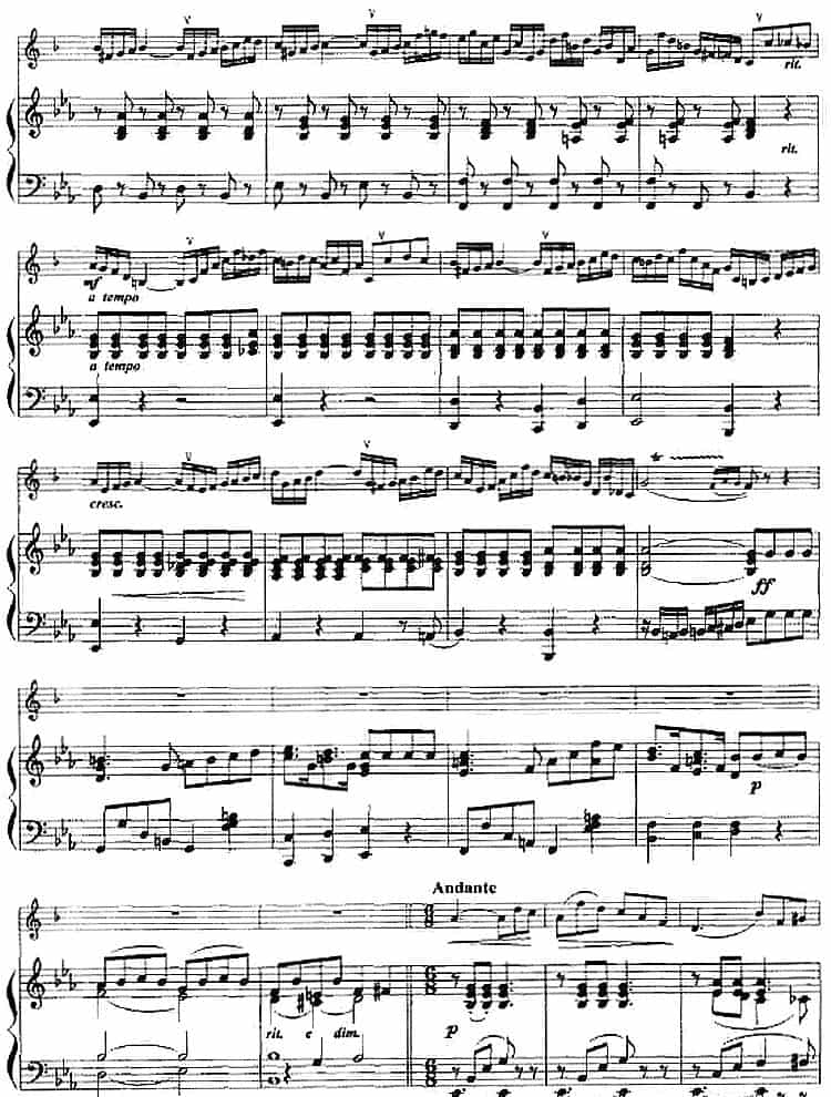 幻想随想曲（小号+钢琴伴奏） 铜管乐器谱_第2张