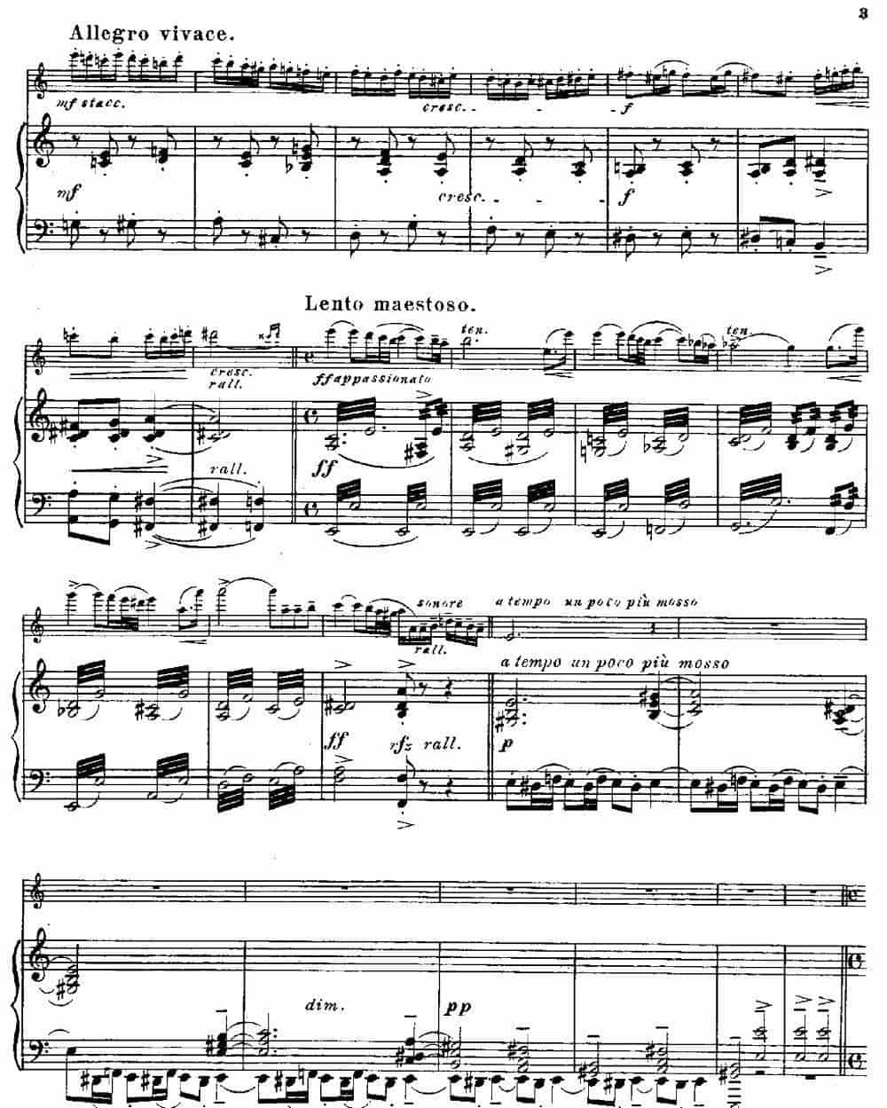 Fantaisies nationales. Hongrois.（Op.59 No.6）（长笛+钢琴伴奏） 长笛乐谱_第2张