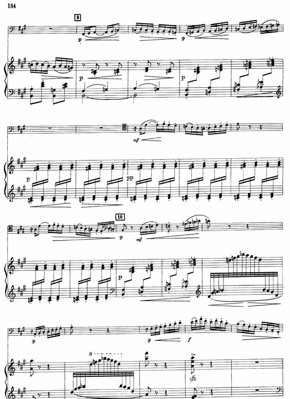 宣叙调、西西里舞曲和回旋曲（大管+钢琴伴奏） 铜管乐器谱_第6张