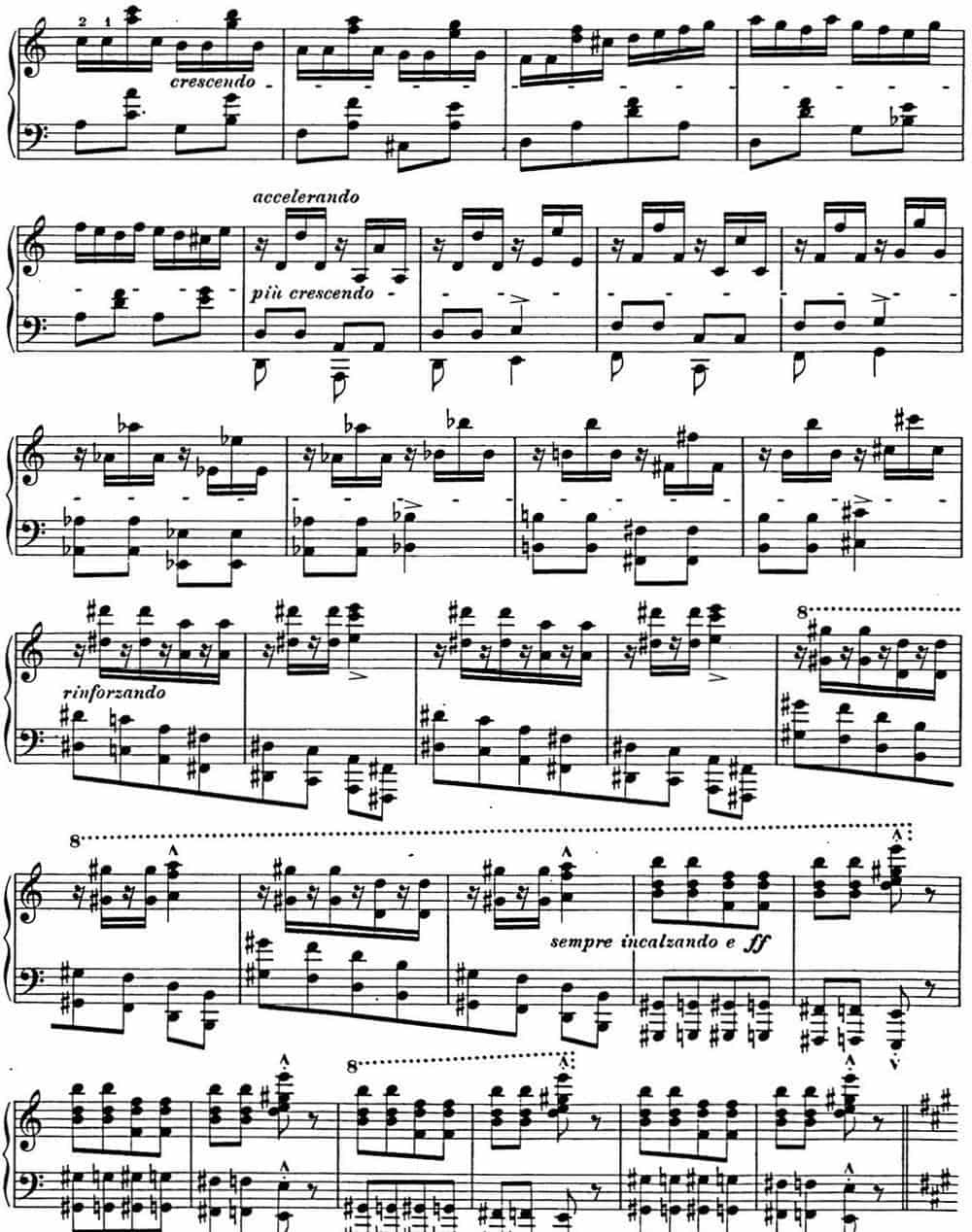 李斯特 匈牙利狂想曲CD Hungarian Rhapsodies S.244 No.13 钢琴乐谱_第11张