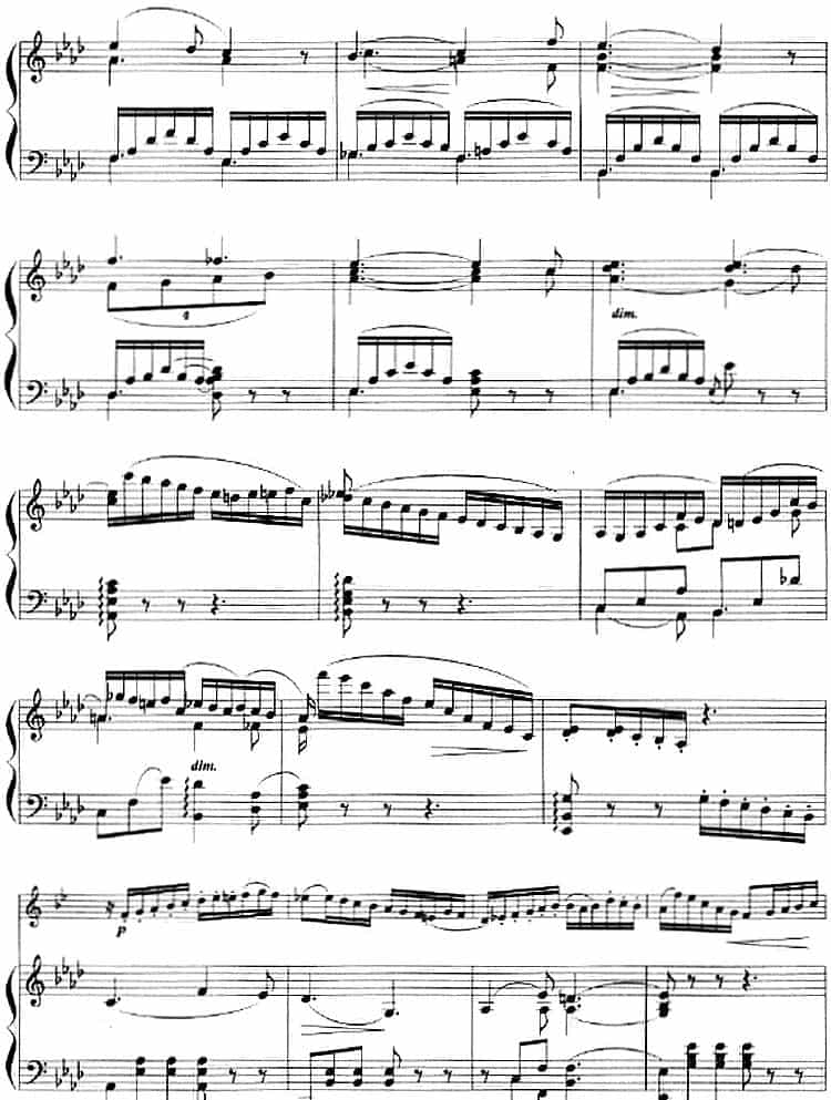 音乐会回旋曲（小号+钢琴伴奏） 铜管乐器谱_第8张