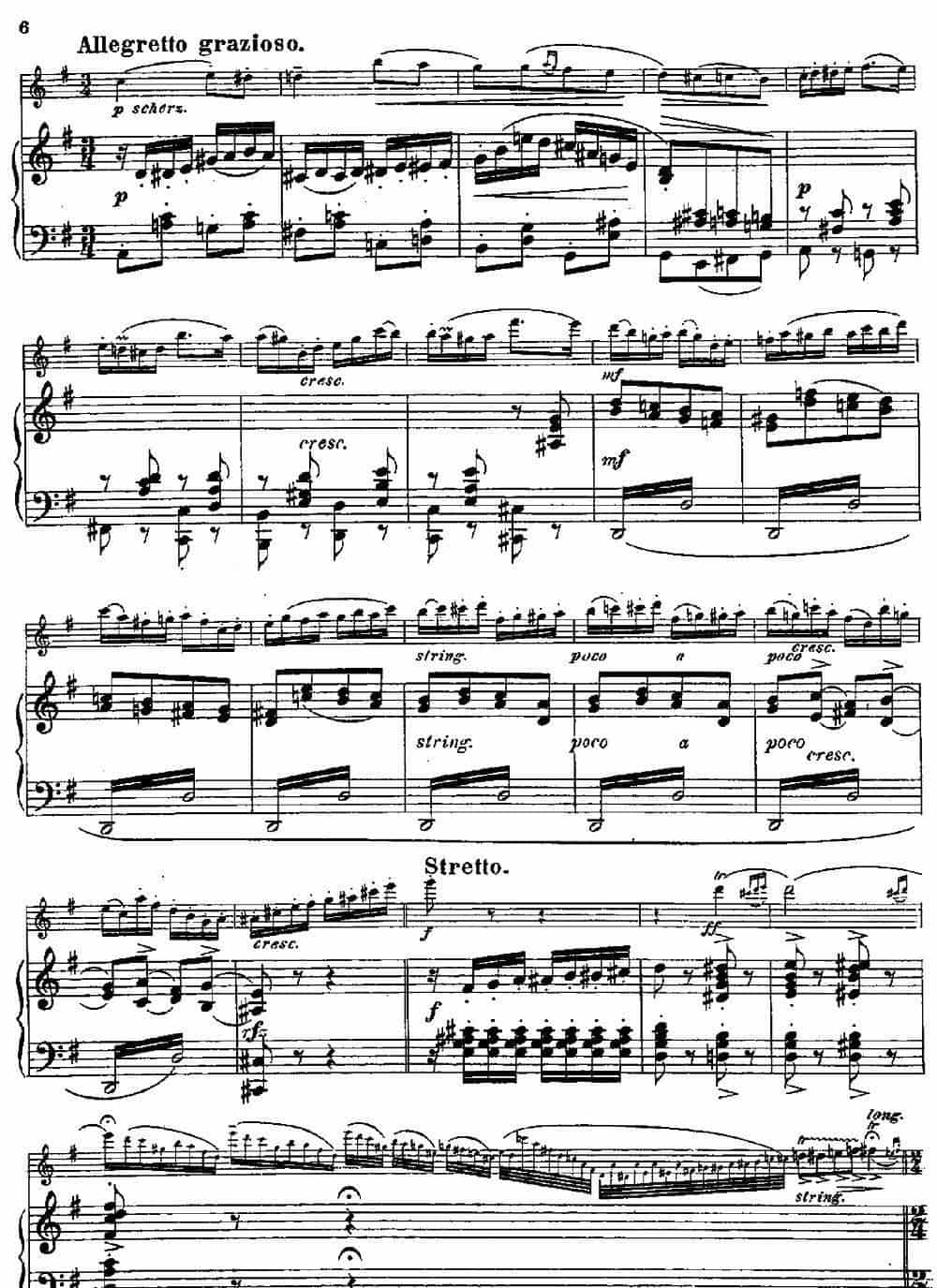 Introduction et Caprice（Op.58）（长笛+钢琴伴奏） 长笛乐谱_第4张