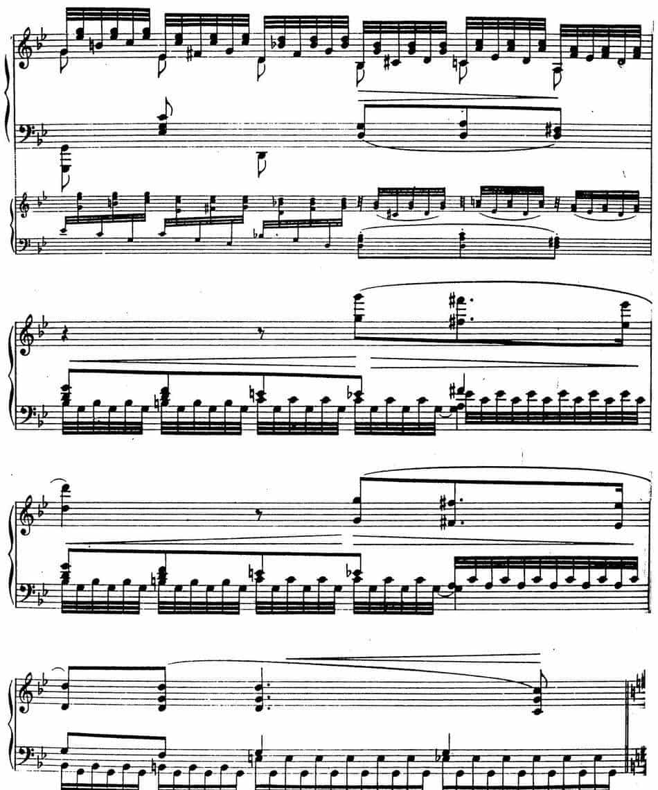 6首帕格尼尼大练习曲（Tremolo Etude Nr.1） 钢琴乐谱_第13张