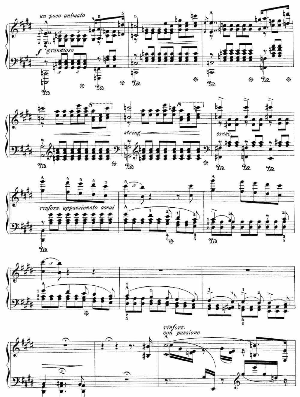 Notturnos S.541（3首夜曲“爱之梦”·2） 钢琴乐谱_第3张