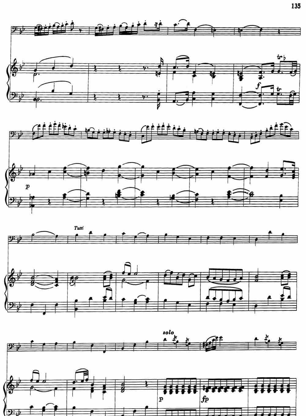 降B大调协奏曲（大管+钢琴伴奏） 铜管乐器谱_第20张