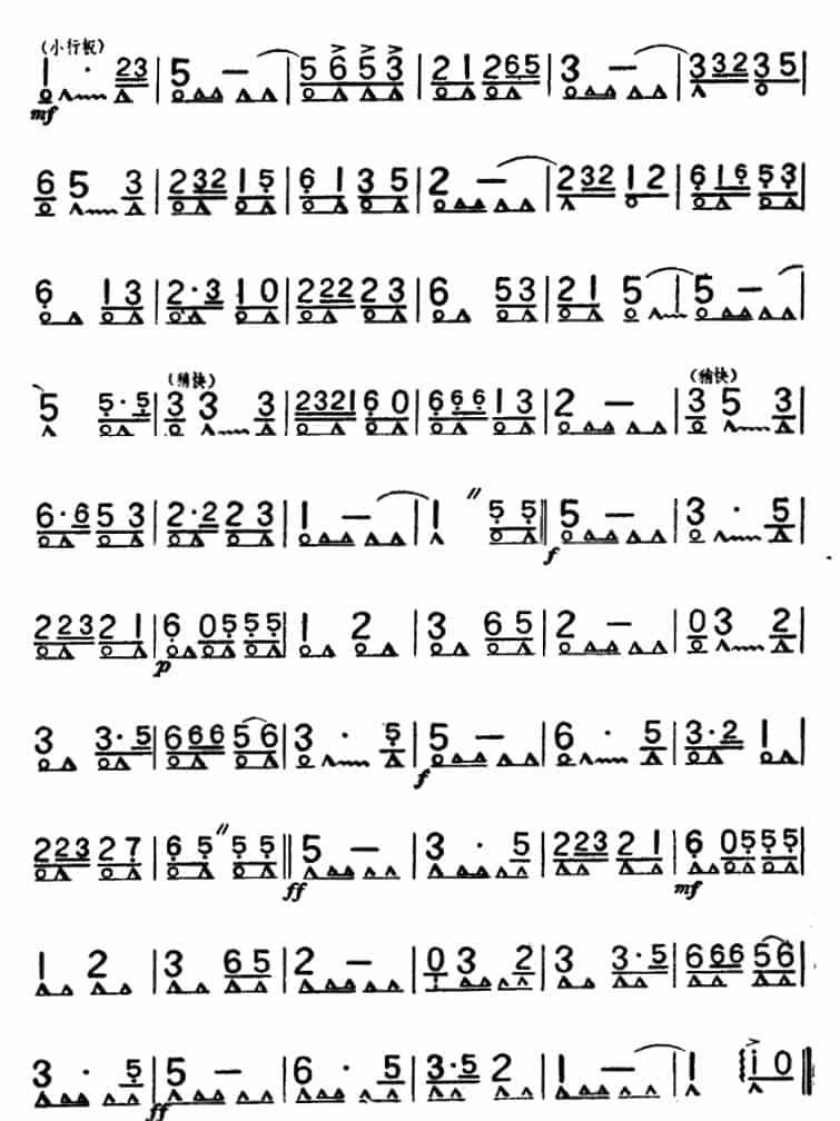 把青春献给祖国 口琴乐谱_第2张