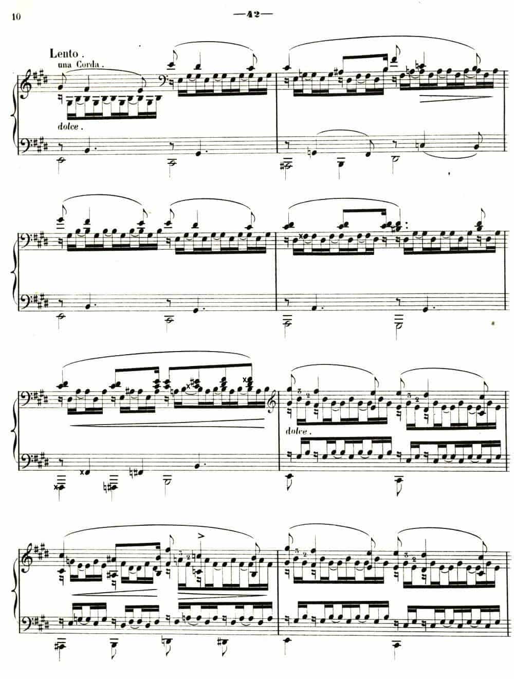 旅行岁月（第一集）瑞士游记（6.奥伯曼山谷 Valee d’Obermann） 钢琴乐谱_第10张