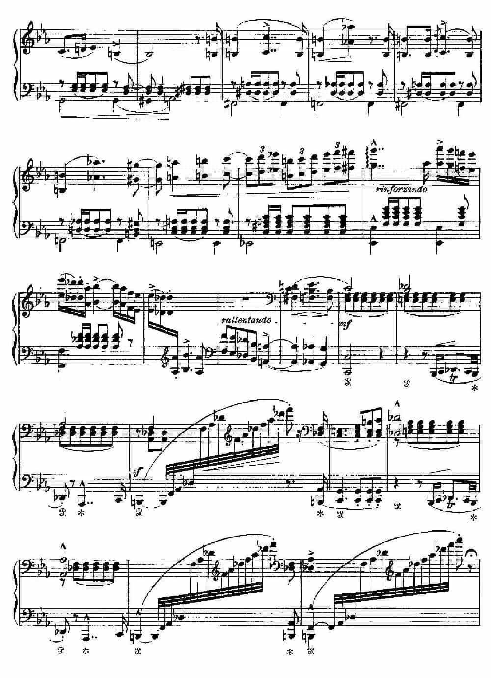 Two Polonaises S.223（2首波洛奈兹舞曲·c小调） 钢琴乐谱_第15张