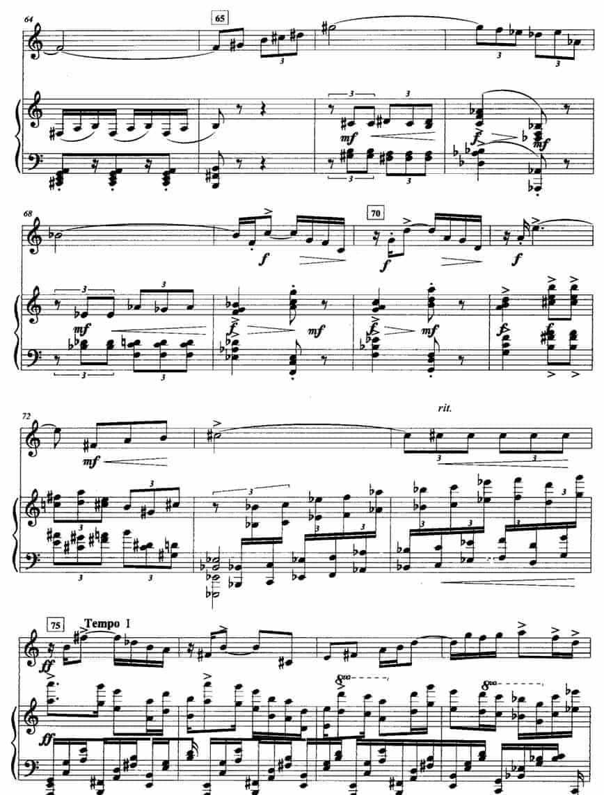 奏鸣曲（一 [圆号+钢琴]） 铜管乐器谱_第5张