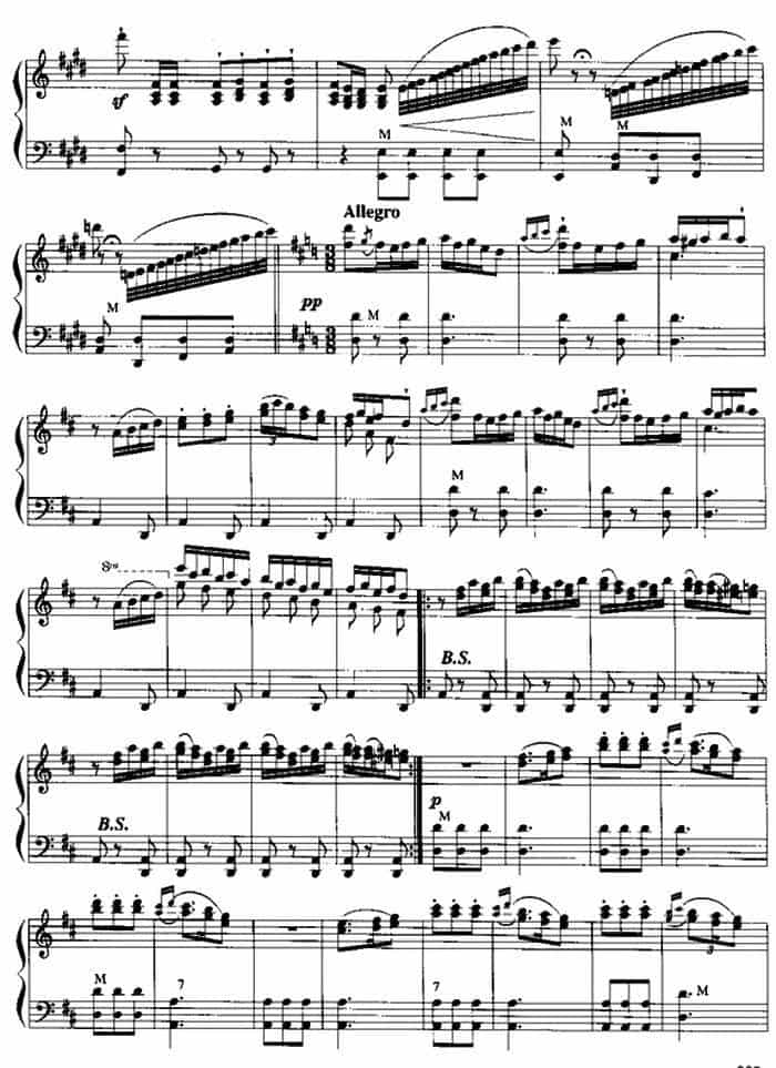 西班牙狂想曲 手风琴乐谱_第7张