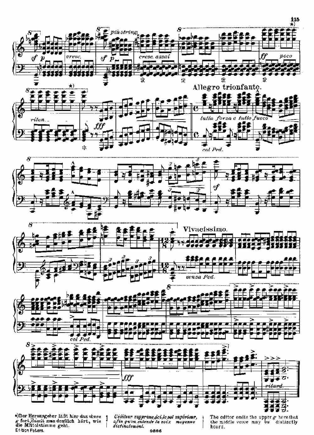 3首进行曲 S.426 No.3 钢琴乐谱_第12张