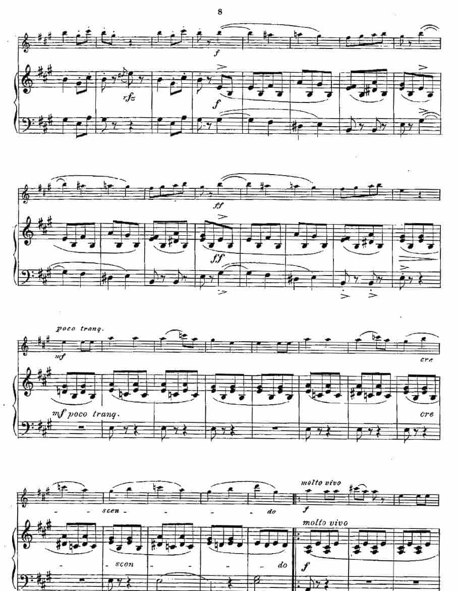 Opern-Transcriptionen.Op.45-5（长笛+钢琴伴奏） 长笛乐谱_第7张