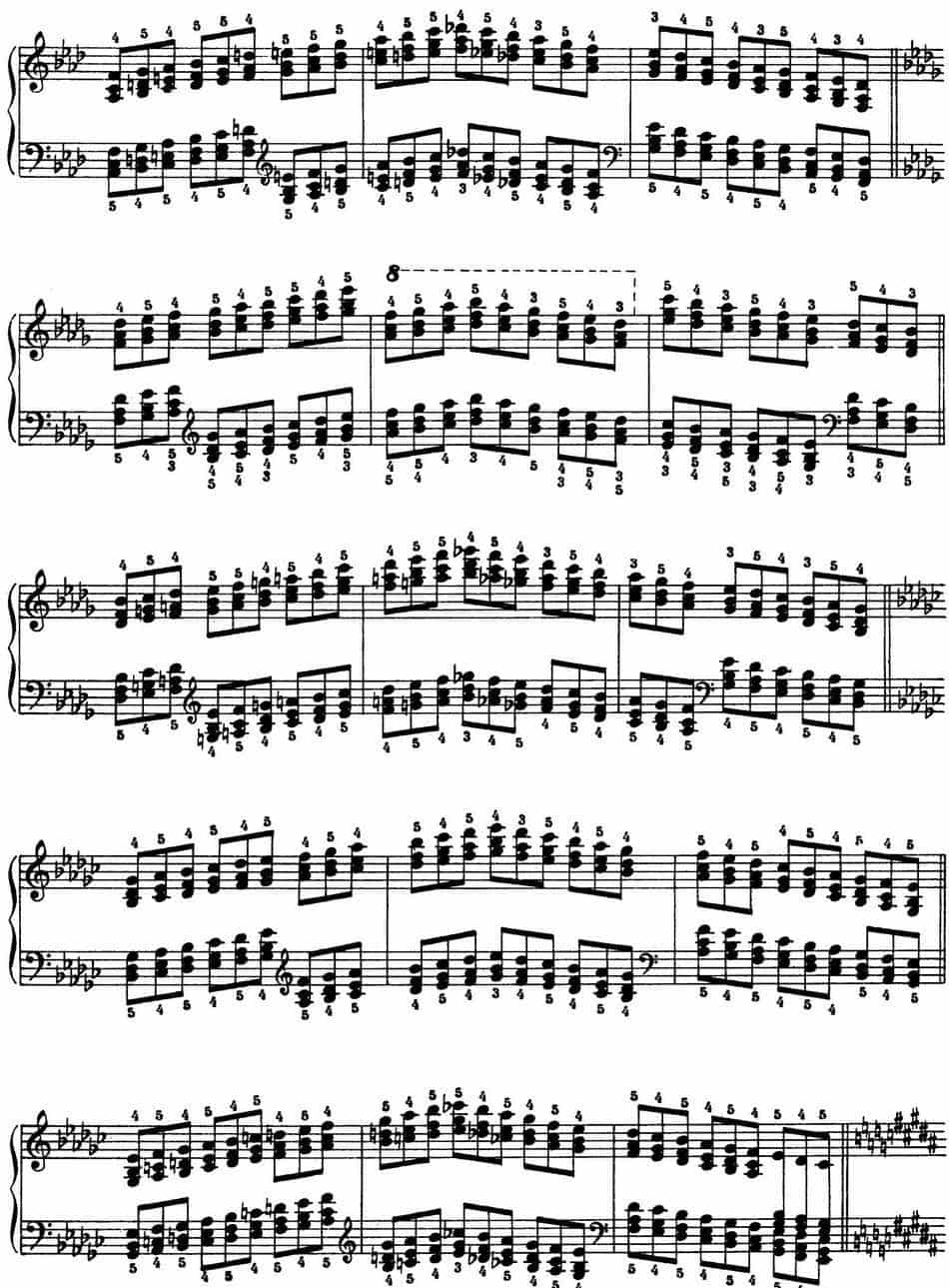 Technical Exercises S.146（李斯特钢琴技巧练习 BOOK Ⅶ） 钢琴乐谱_第3张