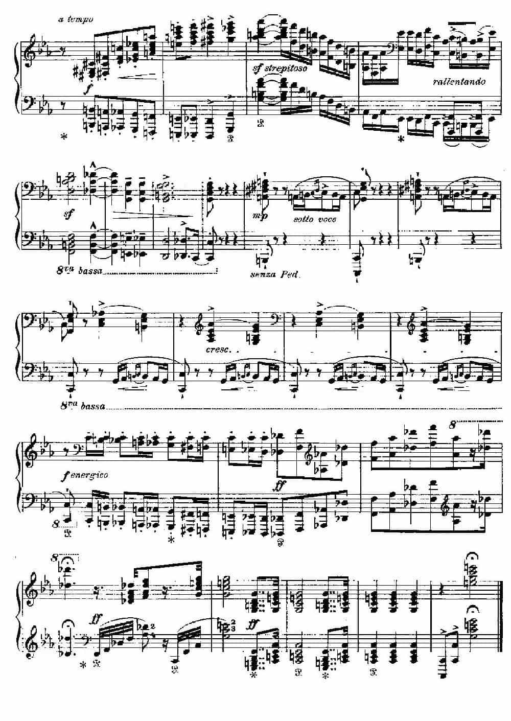 Two Polonaises S.223（2首波洛奈兹舞曲·c小调） 钢琴乐谱_第16张