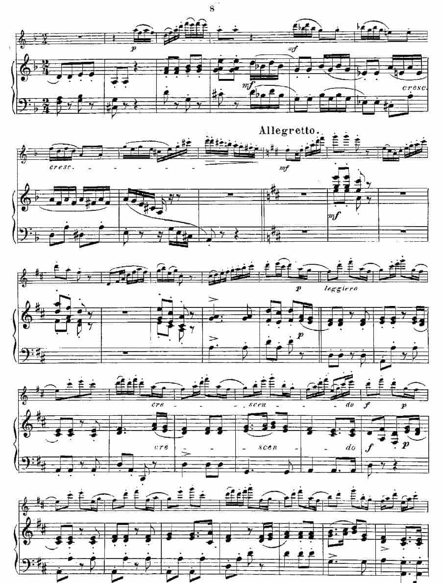 Opern-Transcriptionen.Op.45-8（长笛+钢琴伴奏） 长笛乐谱_第6张