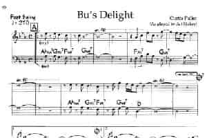 Bu's Delight（爵士钢琴曲） 钢琴乐谱