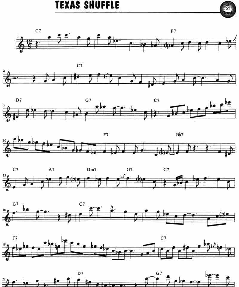 Eric Marienthal 24首即兴曲 萨克斯乐谱_第33张
