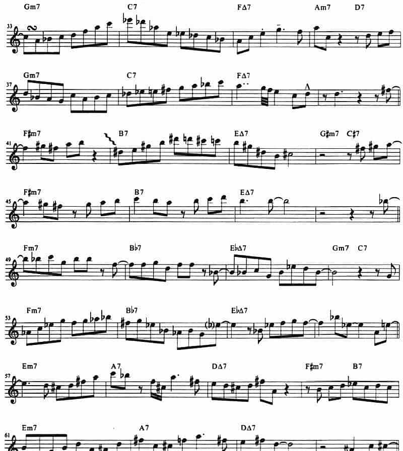 Eric Marienthal 24首即兴曲 萨克斯乐谱_第9张