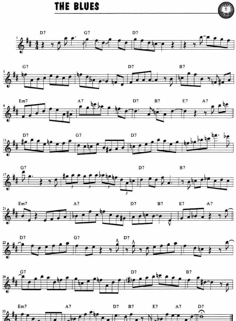 Eric Marienthal 24首即兴曲 萨克斯乐谱_第6张