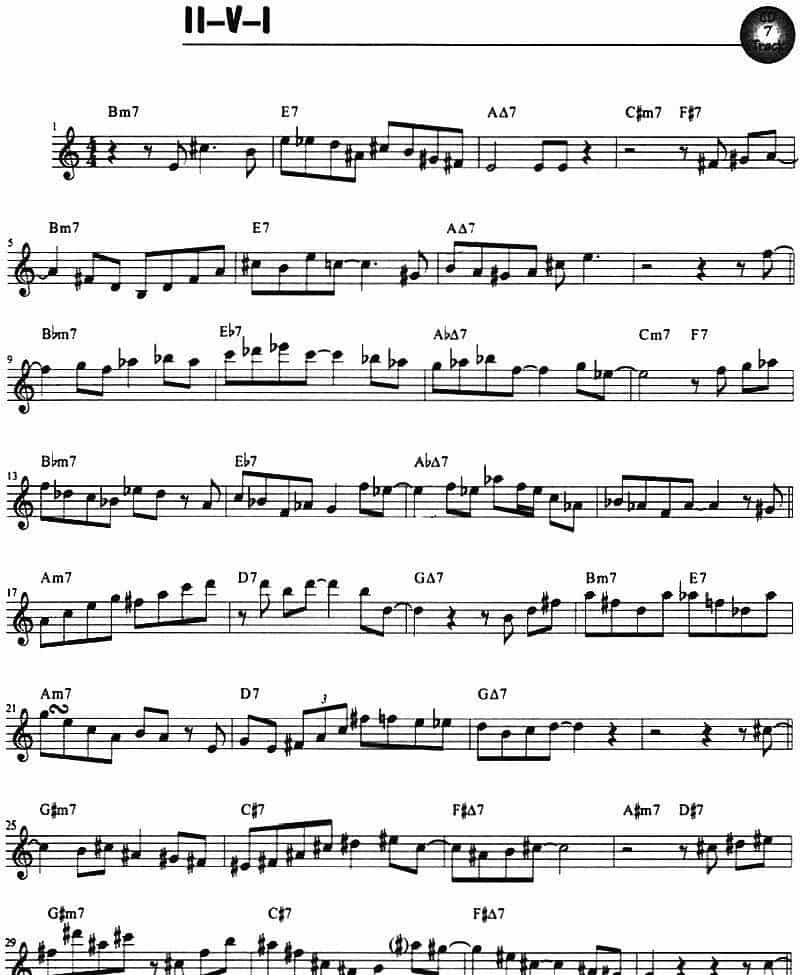 Eric Marienthal 24首即兴曲 萨克斯乐谱_第8张