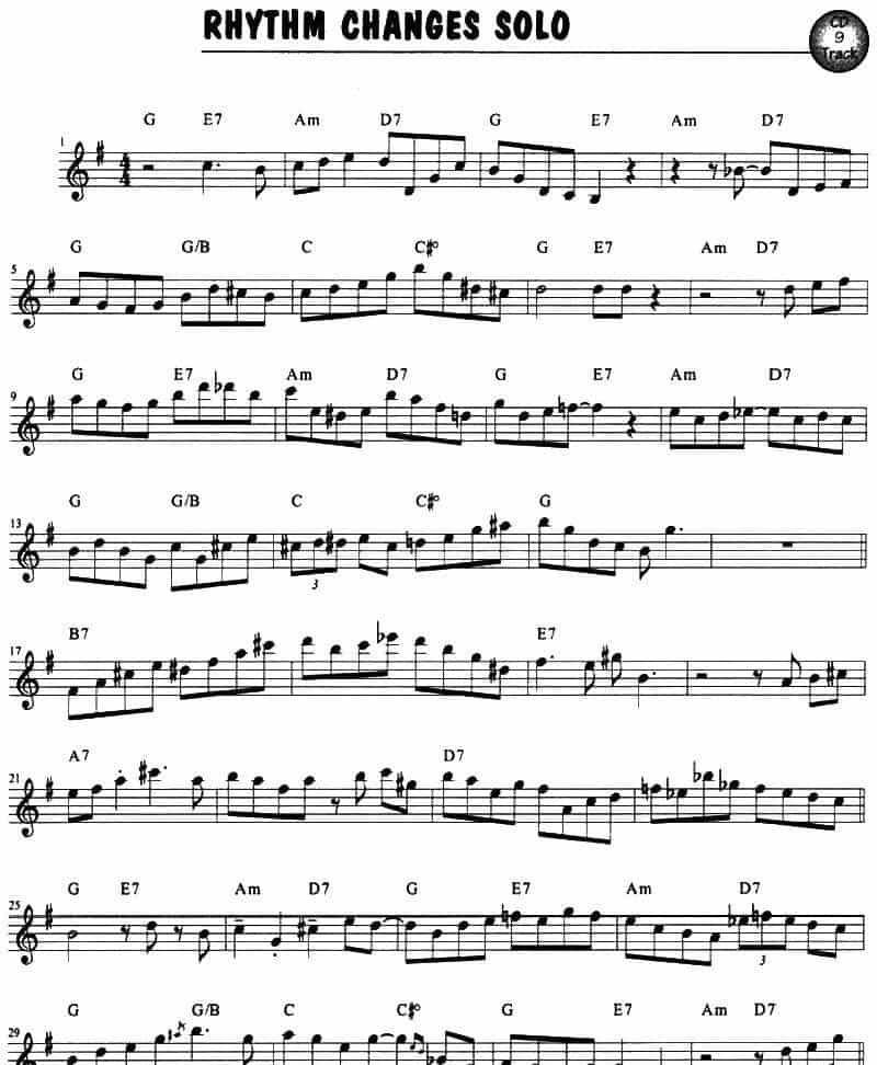 Eric Marienthal 24首即兴曲 萨克斯乐谱_第14张