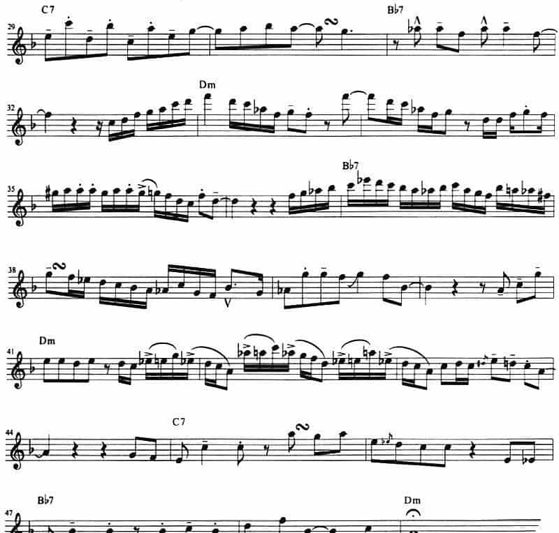 Eric Marienthal 24首即兴曲 萨克斯乐谱_第27张
