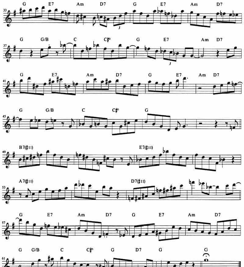 Eric Marienthal 24首即兴曲 萨克斯乐谱_第15张
