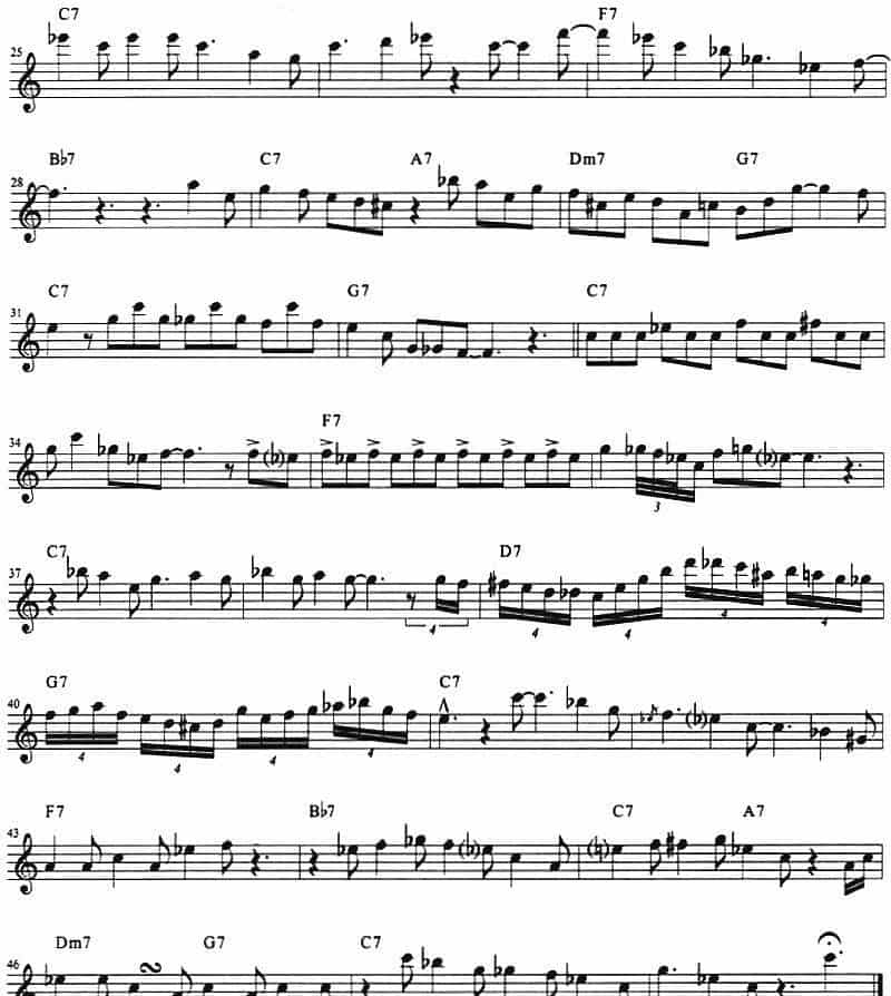 Eric Marienthal 24首即兴曲 萨克斯乐谱_第34张