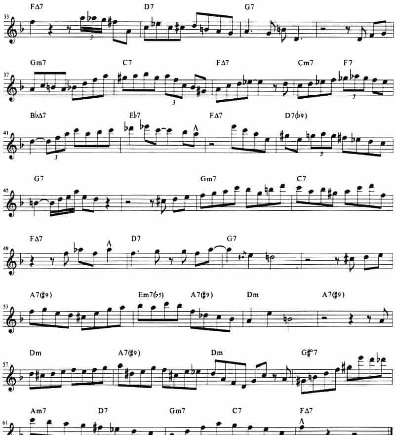 Eric Marienthal 24首即兴曲 萨克斯乐谱_第24张