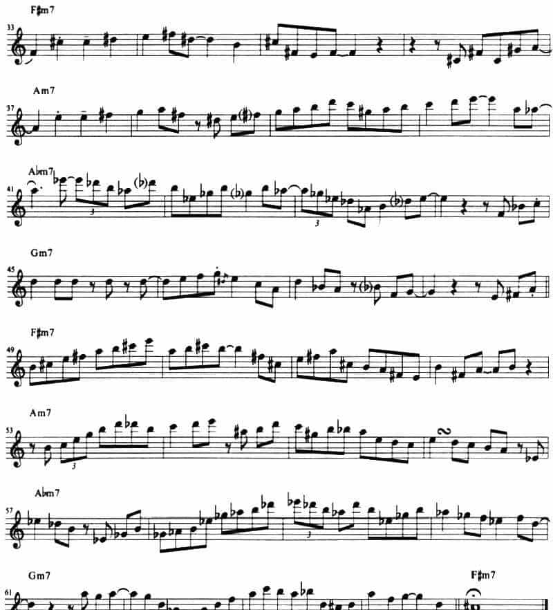 Eric Marienthal 24首即兴曲 萨克斯乐谱_第21张